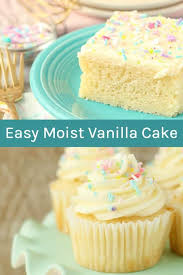 Easy Homemade Vanilla Cake Recipe Fluffy Moist Cake Recipe Vanilla Cake Recipe Moist Easy Vanilla Cake Recipe Homemade Vanilla Cake