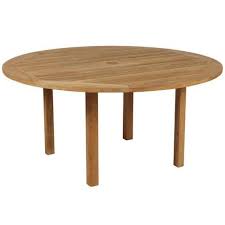10 Easy Pieces Round Wood Outdoor Tables Remodelista Circular Dining Table Round Outdoor Table Dining Table
