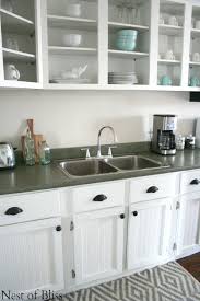how to spray paint faux granite countertops