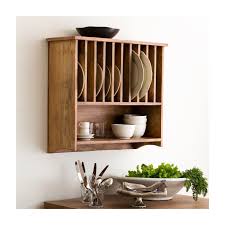 kitchen wall mounted plate racks