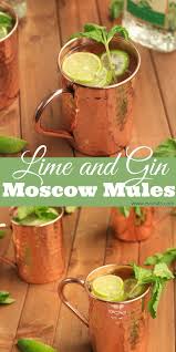 Lime Gin Moscow Mules Ev S Eats Gin Mixed Drinks Gin Drink Recipes Gin Drinks
