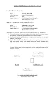5.13 contoh surat pernyataan kehilangan stnk, bpkb, sim. 15 Contoh Surat Pernyataan Dengan Penulisan Yang Sopan Baik Dan Benar Balubu