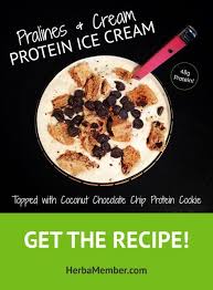 Pralines And Cream Protein Ice Cream Herbalife Recipes Herbalife Pralines And Cream He Herbalife Recipes Herbalife Shake Recipes Protein Ice Cream Recipe