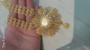 Latest Sitahaar Design Under 6 To 7 Tola 70 To 81 Gram Bridal Gold Jewellery Gold Haram Designs Gold Fashion Necklace
