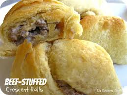 Beef Stuffed Crescent Rolls Six Sisters Stuff Recipe Recipes Food Crescent Roll Recipes