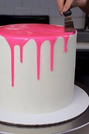 Colored Drips Easy Two Ingredient Recipe Tutorial Recipe Drip Cake Recipes Drip Cakes Savoury Cake