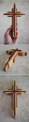 29 Ideas Wooden Projects That Beginners Can Try Simple Wood For School Myspnv Simple Simple Wood Craft Ideas Wo Wooden Projects Wooden Cross Wooden Crosses Diy
