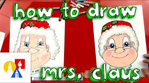 How To Draw Mrs Claus Youtube We love art and we love you!
