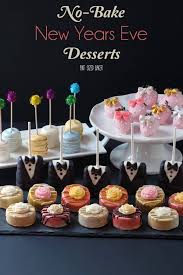 This is the ideal dessert for serving outside on hot days or after a bbq. A No Bake Dessert Table Doesn T Have To Be Boring Take These Beautiful Marshmallows Strawberries Oreo Coo Desserts New Years Eve Dessert New Year S Desserts
