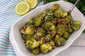 Make These Blue Ribbon Winning Baked Brussels Sprouts With My Super Easy Recipe These Have A Buttery Nuttiness Enha Brussel Sprouts Recipes Super Easy Recipes
