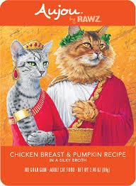 What is raw food for cats? Chicken Breast Pumpkin Recipe Rawz
