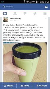Eva Shockey Smoothie Breakfast Shakes Healthy Banana Protein Smoothie Shake Recipes