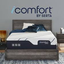 Serta Icomfort 21 5 In Soft California King Memory Foam Mattress With Boxspring Included Comfort Mattress Queen Memory Foam Mattress Mattress