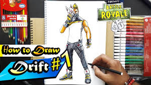 How To Draw Drift Fortnite Youtube Step one draw a square step step two draw 3 more squares then jionthem together.!!