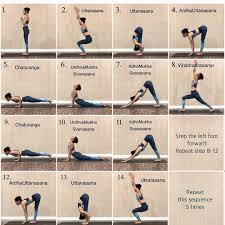 Yoga Sequencing On Instagram Sun Salutation B Follow Yoga Sequencing Credit T Easy Yoga Workouts Yoga Sun Salutation Yoga Asanas