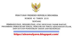 Peraturan Presiden Perpres Nomor 43 Tahun 2019 Pendidikan Kewarganegaraan Presiden Sekolah Pendidikan