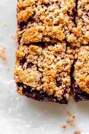 Healthy Blackberry Crumble Bars Gluten Free Vegan Baked Ambrosia Recipe In 2020 Yummy Food Dessert Desserts Healthy Dessert Recipes
