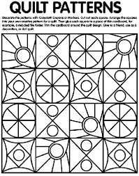 The 20 best train coloring pages for preschoolers: Quilt Patterns Coloring Page Crayola Com