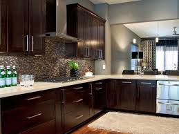 espresso kitchen cabinets: pictures