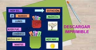 Imprimible De Asamblea Con Carteles Dia De La Semana Mes Estaciones Tiempo Apren Actividades Del Alfabeto En Preescolar Calendario Preescolar Asamblea