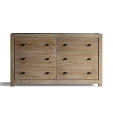 Rainer 6 Drawer Double Dresser Solid Wood Dresser Furniture Timeless Furniture