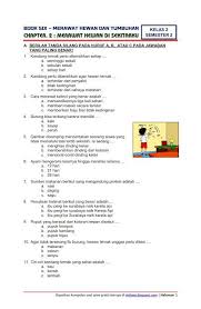 Download Soal Tematik Kelas 2 Tema 6 Subtema 2 Semester 2 Pdf Edisi Terbaru Semester Tema