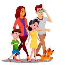 Familia Caminando Pasar Tiempo Juntos Al Aire Libre Vector Ilustracion Aislada Familia Juntos Contento Png Y Vector Para Descargar Gratis Pngtree
