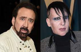 Brian hugh warner (born january 5, 1969), known professionally as marilyn manson, is an american singer, songwriter, record producer, actor, painter, writer, and former music journalist. Nicolas Cage Tells Marilyn Manson He Made 20 000 Gambling And Gave It To Charity