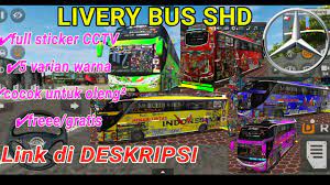 Berbicara game bus simulator indonesia atau yang biasa dikenal dengan sebutan bussid, selain kita harus mendownload mod. Share Livery Shd Full Sticker Cctv Bussid Terbaru Youtube