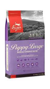 This product is meat based, unlike conventional dog food with whole grains as its primary source of protein. Orijen Puppy Large High Protein Find Out More About The Great Product At The Image Link Dogfood In 2020 Dry Dog Food Best Puppy Food Puppy Food