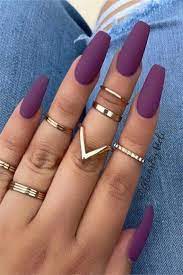 The most common plain nail material is metal. 47 Plain Nail Color Designs That Can Be Sampled Classy Nail Art Ideas Best Acrylic Nails Minimalist Nails