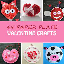 Shop simple elegant love valentine's day | paper plate created by ofbeautyandwonder. 45 Paper Plate Valentine Crafts For Kids Valentine S Day Craft Ideas