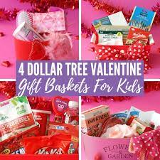 27 dollar tree diy gift sets and small gifts for your valentine. 4 Dollar Tree Valentine Gift Basket Ideas For Kids Passion For Savings