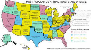 Get inspired, let us help you. Interesting Representation Of What Attractions Pull People In By State Disneyland And Disney World Sure Do Br Usa Travel Destinations Road Trip Usa Road Trip