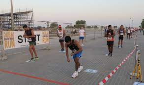 Facebook is showing information to help you better understand the purpose of a page. Start And Finish Photos From The Event Dubai Desert Road Run Facebook