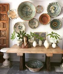 Ceramic Bowls Plants Wood Table New Home Trends Wood Home Decor Decor Home Decor