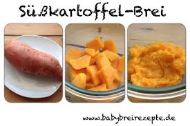 Susskartoffel Brei Kinder Kommt Essen Rezept Babybrei Rezepte Rezepte Kochen Fur Baby