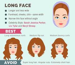 Plus, tips on styling from the experts. The Ultimate Hairstyle Guide For Your Face Shape Makeup Tutorials Long Face Haircuts Long Face Shapes Long Face Hairstyles