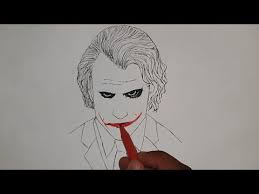 Joker Sketch Easy Way To Draw Step By Step A4 Art Youtube Joker Sketch Joker Drawings Joker Drawing Easy