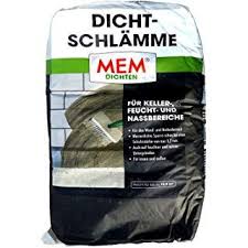 Mem Dichtschlamme 25 Kg Zisterne Kellerabdichtung Pool