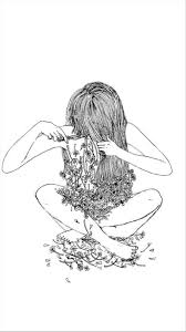 Simple Tumblr Aesthetic Drawing Ilustrasi Artis Seni
