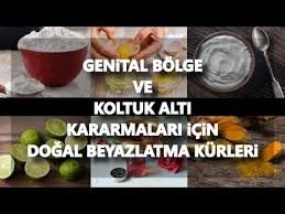 Genital Bolge Ve Koltuk Alti Kararmasi Icin Dogal Beyazlatma Kurleri Youtube