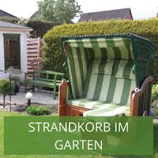 Strandkorb Im Garten Tipps Zur Aufstellung Pflege Deko Strandkorb Gartengestaltung Zen Garten