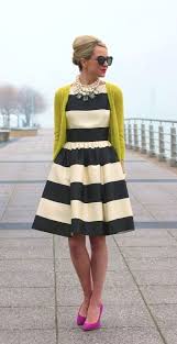 Horizontal Line Horizontal Lines Found On The Whole Dress Decorative Lines Because The Stripes Are Printed Into The Dress Fashion Stripped Dress Clothes