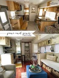 Camper Decorating Ideas 50 Gorgeous Photos 65 Abchomedecor Remodeled Campers Rv Living Camper Interior