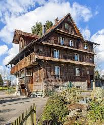 Stadt Zug Verscherbelt Ein Geisterhaus Altes Bauernhaus Haus Architektur