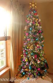 Black Friday Colorful Christmas Tree Colorful Christmas Tree Skinny Christmas Tree Slim Christmas Tree