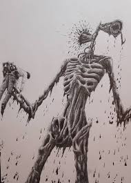 Siren Head By Kekkarma On Deviantart Scary Art Art Creepy Images