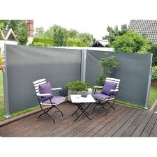 Seitenmarkise In Natur Und Dunkelgrau In Sonnenschirme Schutz Gartenmobel Sets Markise Outdoor Dekorationen