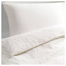 Ofelia Vass Duvet Cover And Pillowcase S White Full Queen Double Queen Ikea Ikea Duvet Cover Ikea Duvet White Duvet Covers